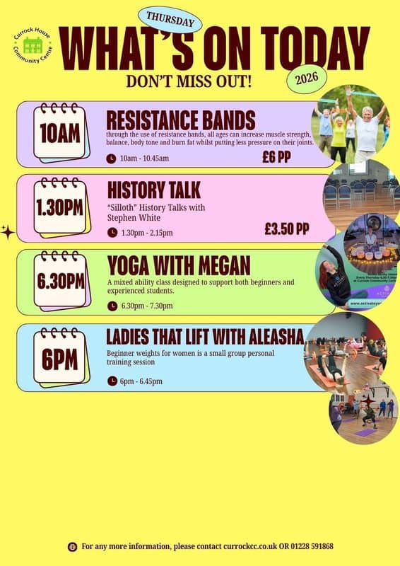 Regular Thursday Groups poster