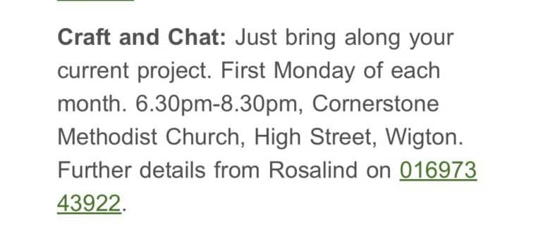 Regular Monday Groups poster