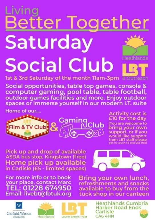 Regular Weekend Groups poster
