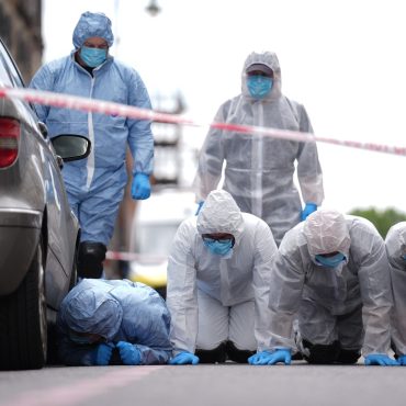 Girl 9 fighting for her life and three men hurt after Hackney shooting
