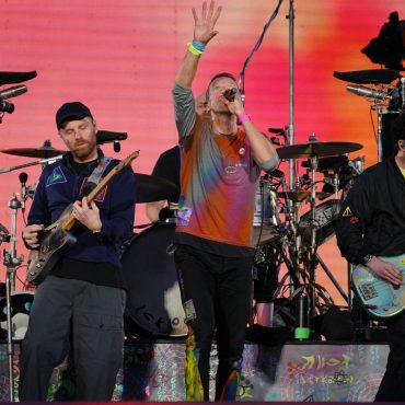 Coldplay will become first act to headline Glastonbury Festival five times