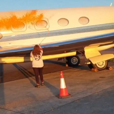 Just Stop Oil protesters bailed in Stansted Airport paint spraying court case
