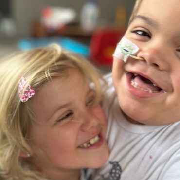 Stem cells donated in 2008 change life of five year old