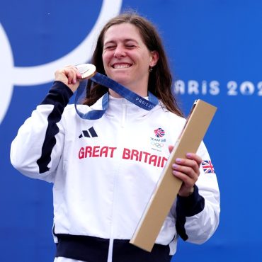Kimberley Woods takes kayak bronze in thrilling womens final