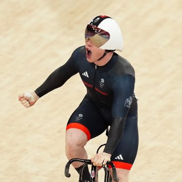 Great Britains Emma Finucane adds keirin bronze to team sprint gold