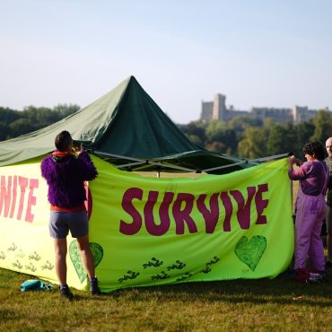 Climate activists at Windsor camp have no plans to storm towns castle