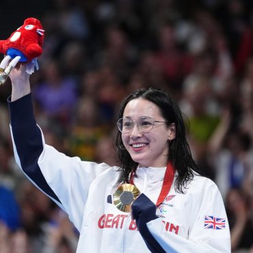 Super Saturday for Britain in the swimming pool at the Paralympics