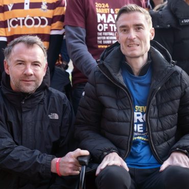 Love laugh and smile  Stephen Darby determined to be positive in MND battle