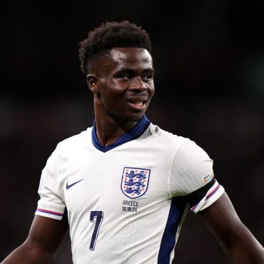 Bukayo Saka ruled out of Englands match against Finland