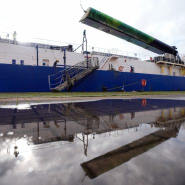 Sea trials under way for wind powered sail in bid to cut shipping emissions