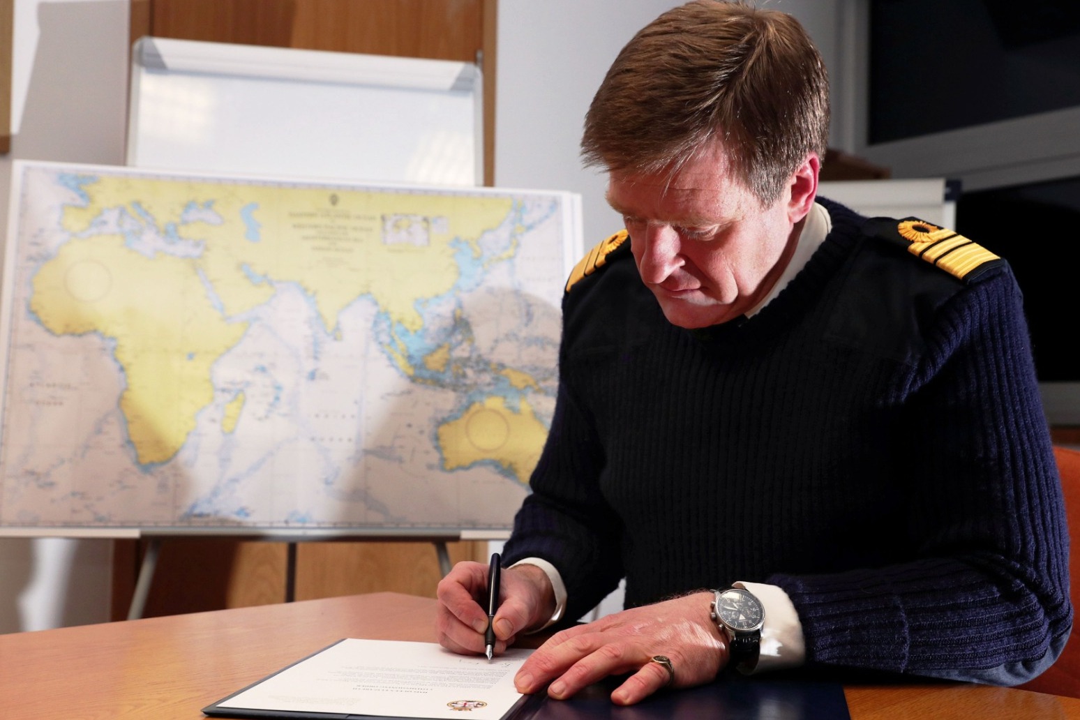 Former Navy Head Sacked After Falling Short Of Values And Standards Expected