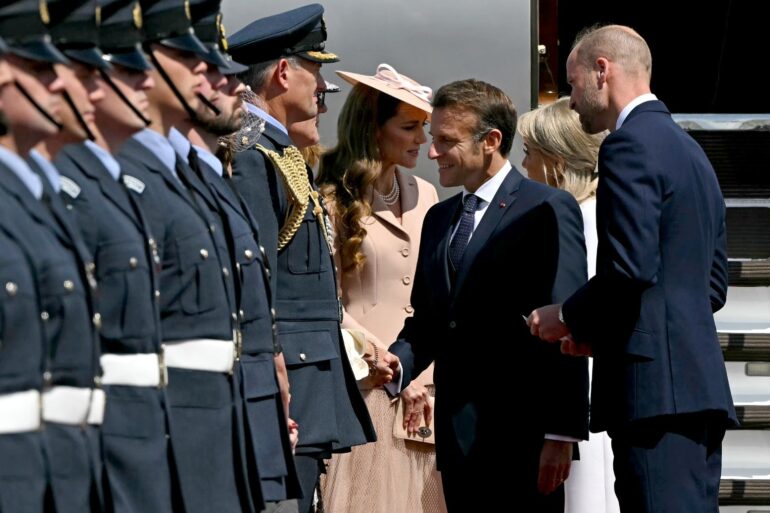 Macron Arrives In UK Promising Co Operation On Issues Including Migration