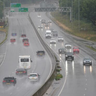 UK Braced For Thunderstorms With Risk Of Flood Damage