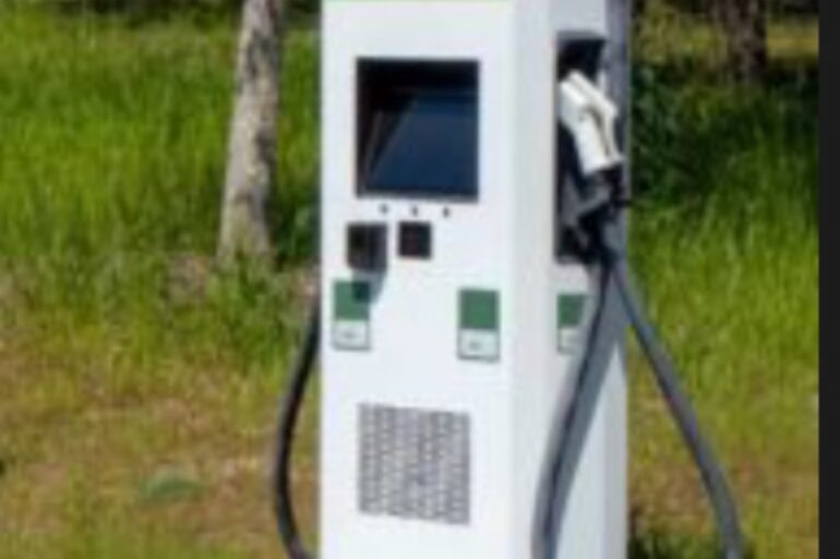Road Signs For EV Charger Points In England