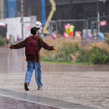 Roads And Railways Shut By Storm Floris As High Winds Batter UK