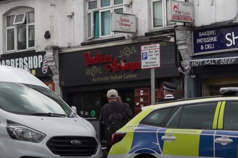 Boy 15 And 54 Year Old Man Arrested After Fire At Ilford Restaurant