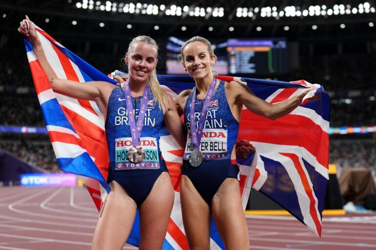 Georgia Hunter Bell Takes Silver And Keely Hodginson Bronze In 800m Final