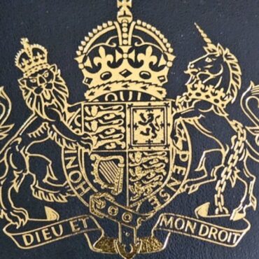 New Era In History Of Passports Will See Kings Coat Of Arms On The Front