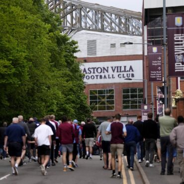 Government Deeply Saddened As Maccabi Tel Aviv Decline Tickets For Villa Clash