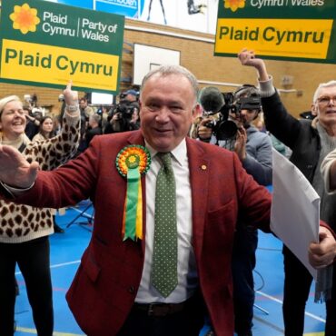 Plaid Cymru Win Caerphilly Welsh Government By Election Holding Off Reform UK
