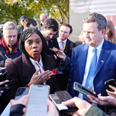 Kemi Badenoch Says She Is Rebuilding The Tories As She Marks A Year As Leader