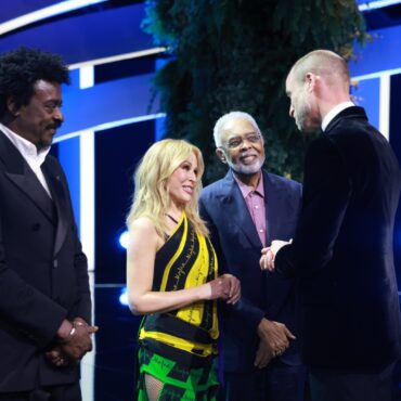 William Honours Young Environmentalists At Earthshot Prize