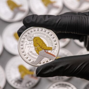 Freddie Mercury Celebrated On Royal Mint Collectable Coins