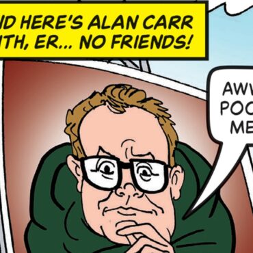 Alan Carr Katy Perry And Taylor Swift Feature In Beano Review Of The Year