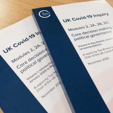 Covid Probe Calls For Reform To Help The UK Be Better Prepared For Pandemics