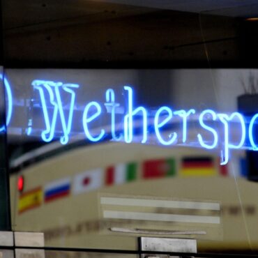 Wetherspoons To Open First Pub In Spain As Chain Eyes Overseas Expansion