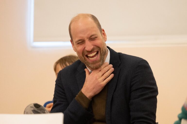 William Hugged By Well Wisher As He Meets Young Marine Conservationists