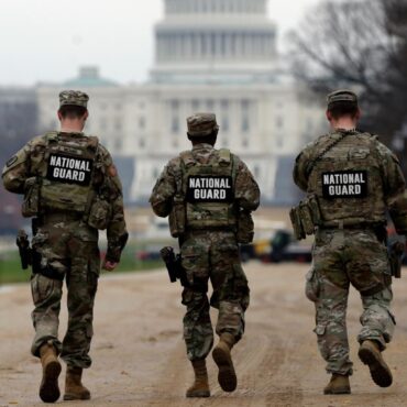 Two National Guard Members Shot Near White House