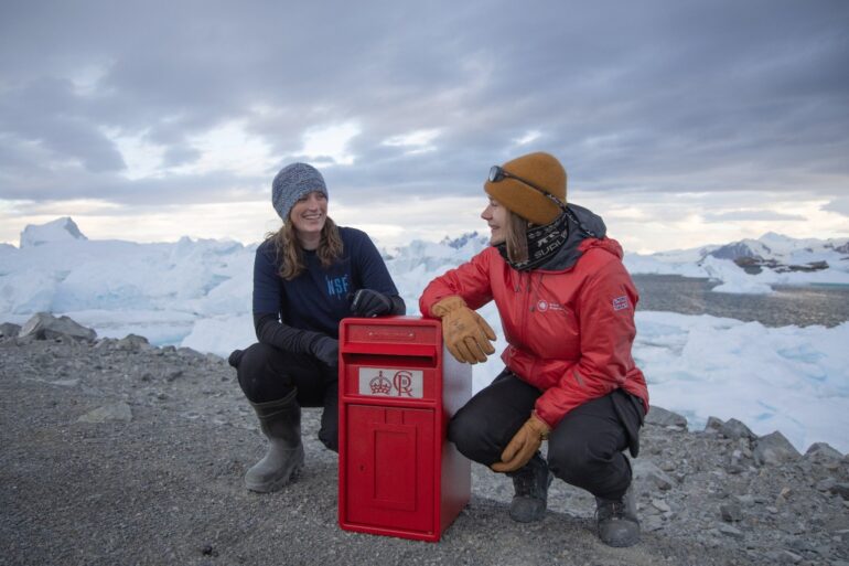 Kings Special Post Box Delivery For Scientists In The Antarctic