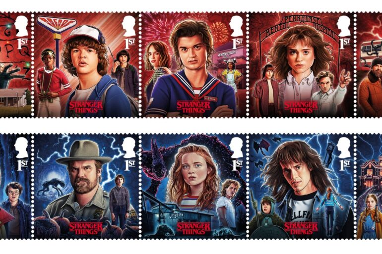 Royal Mail Celebrates Stranger Things Finale With Stamp Set