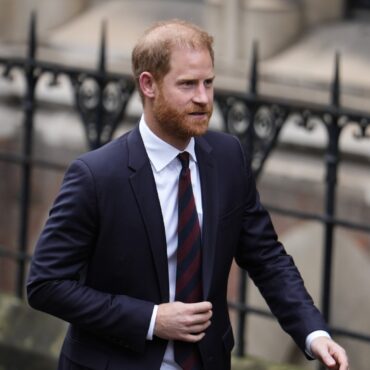 Harry Returns To Court After Giving Evidence In Trial Against Mail Publisher