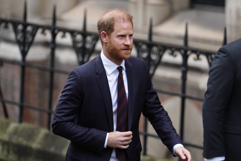 Harry Returns To Court After Giving Evidence In Trial Against Mail Publisher