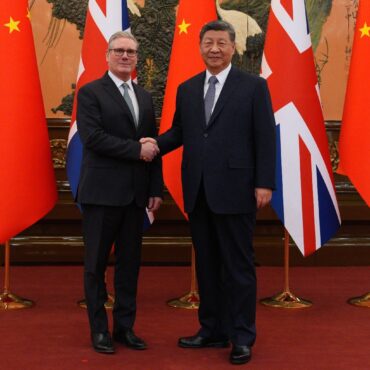 The Prime Minister Wants More Sophisticated China Ties