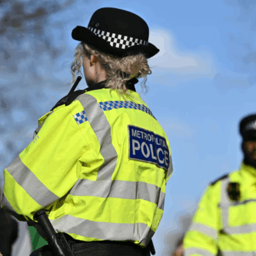 Protester Climbs Onto Iranian Embassy Balcony