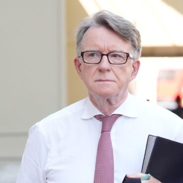 Lord Mandelson I Have No Recollection Of Payments From Jeffrey Epstein