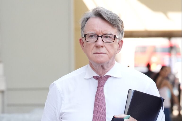 Lord Mandelson I Have No Recollection Of Payments From Jeffrey Epstein