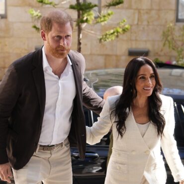 Harry And Meghan Begin Two Day Jordan Visit To Highlight Humanitarian Efforts