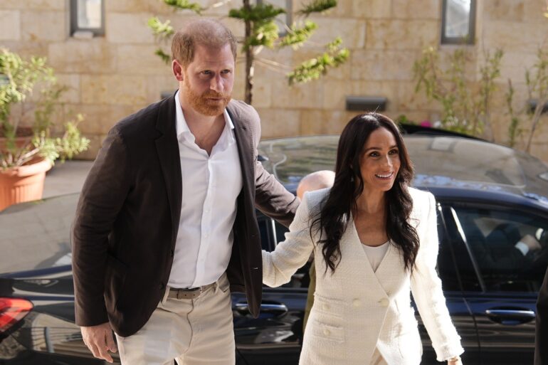 Harry And Meghan Begin Two Day Jordan Visit To Highlight Humanitarian Efforts