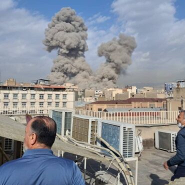 US And Israel Launch Attack On Iran As Trump Warns Of Massive Operation