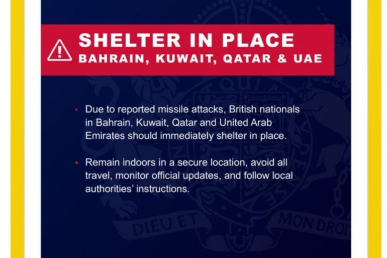 Foreign Office Warns Over Travel To Middle East As Airlines Cancel Flights